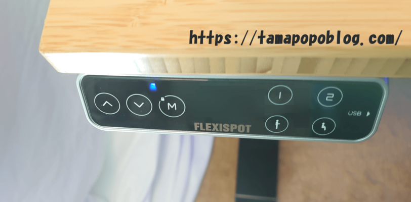FLEXISPOTの電動昇降スタンディングデスク「E8 Bamboo」