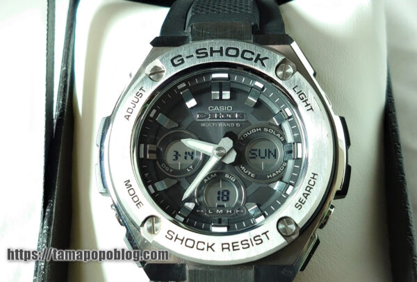 カシオ G-shock G-steel GST-W310 洗浄済み 美品+spbgp44.ru